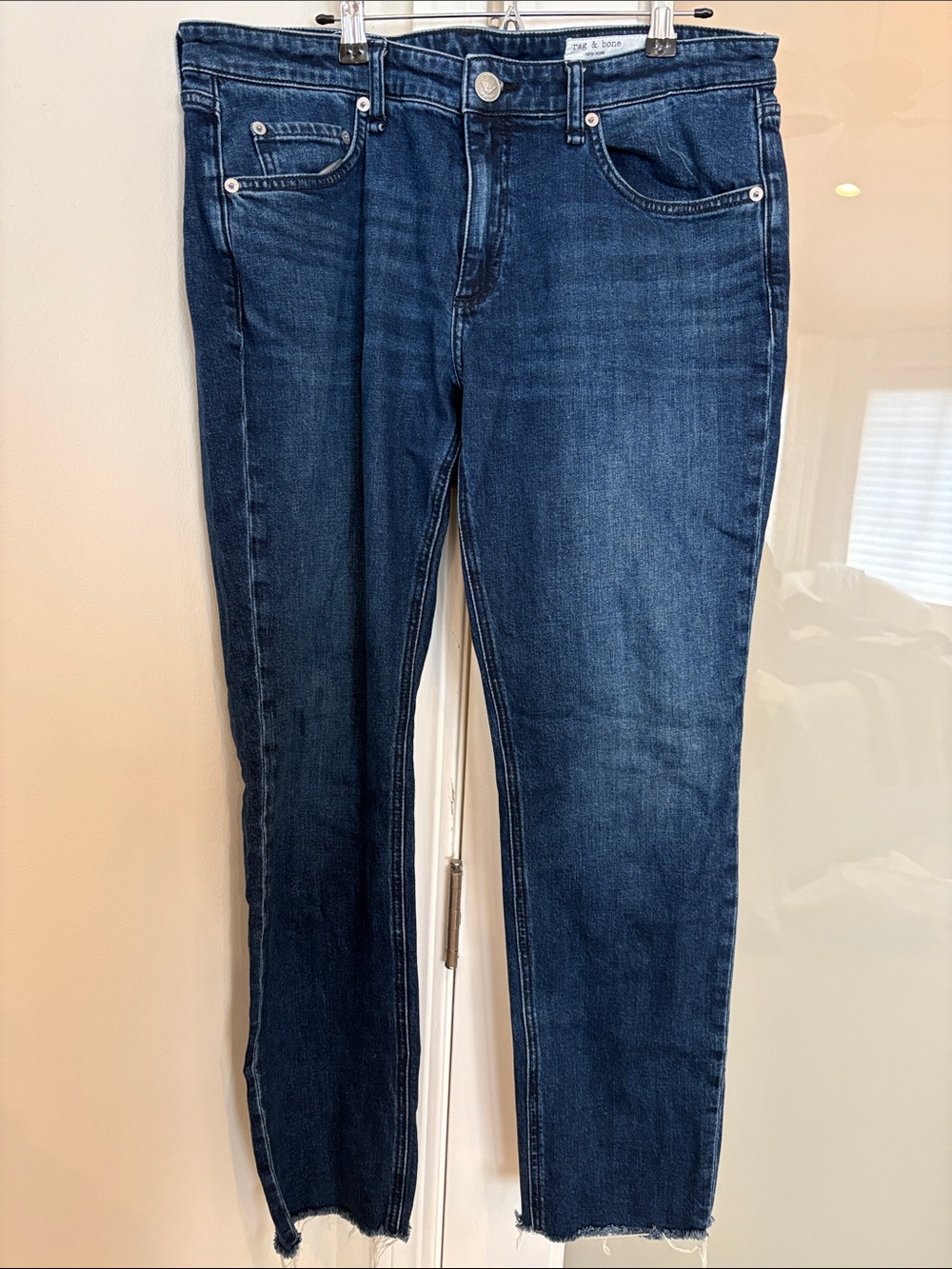 rag & bone Dark Indigo Skinny Jeans
